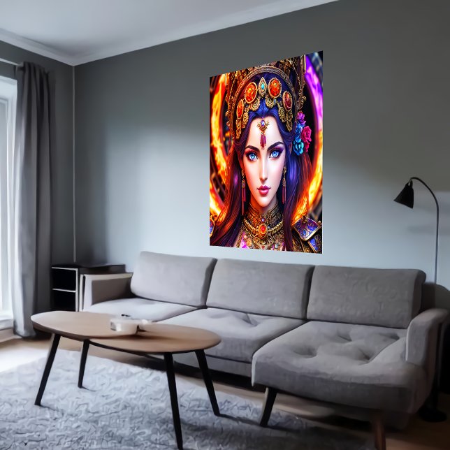 Portrait der griechischen Göttin Persephone | Art  Poster (Von Creator hochgeladen)