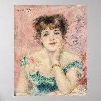 Portrait der Hübschen Schauspielerin Jeanne Samary