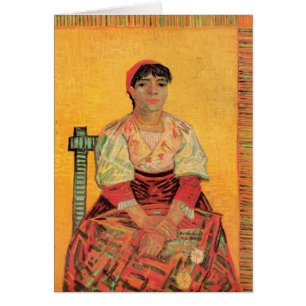 Portrait der italienischen Frau von Vincent van Go