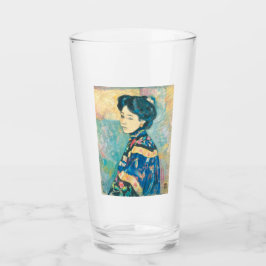 Portrait der japanischen Frau (von Fujishima Takej Glas