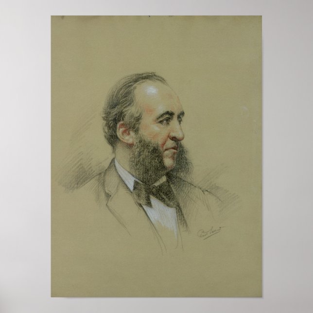 Portrait der Jules Ferry Poster (Vorne)