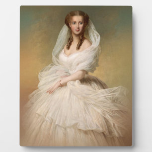 Portrait der Prinzessin Alexandra Fotoplatte