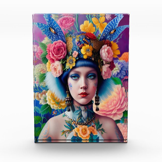 Portrait der Prinzessin Fotoblock (Vorderseite)