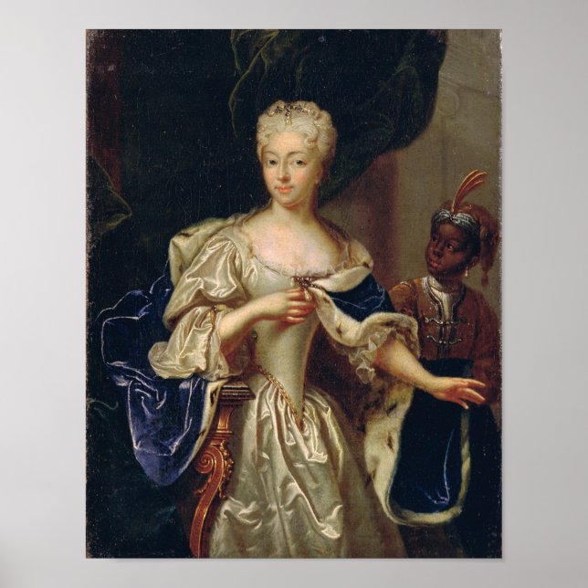 Portrait der Prinzessin Poster (Vorne)