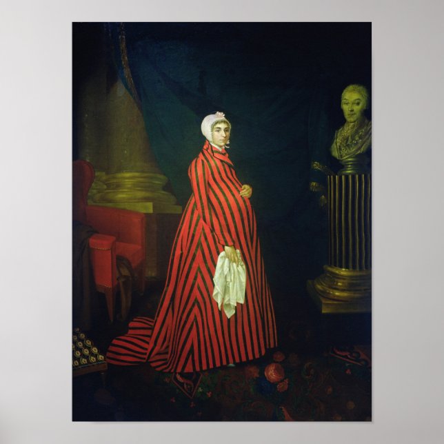 Portrait der Schauspielerin und Praskovya Poster (Vorne)