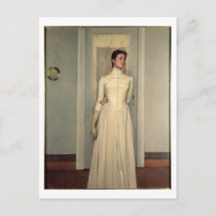 Portrait der Schwester des Künstlers, Marguerite K Postkarte