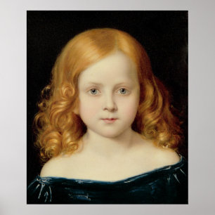 Portrait der Tochter des Künstlers Poster