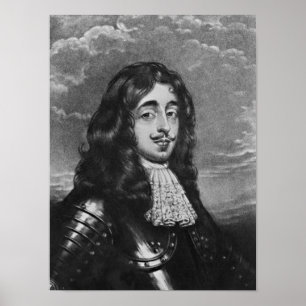 Portrait des 8. Earl of Derby Poster