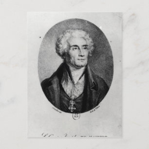 Portrait des Grafen Joseph de Maistre Postkarte
