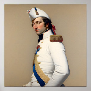 Portrait des jungen Napoleon Poster