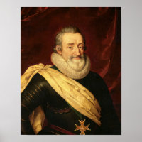 Portrait des Königs von Henri IV, Frankreich