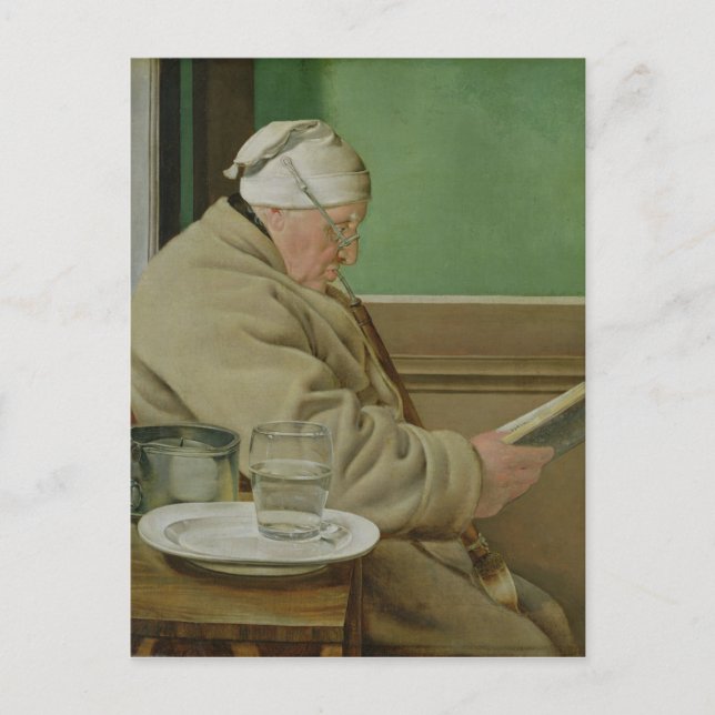 Portrait des Richters Jakob Wilder, 1819 Postkarte (Vorderseite)