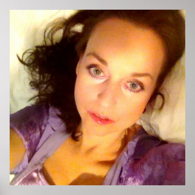 Portrait des schönen Fotos Poster (Vorne)