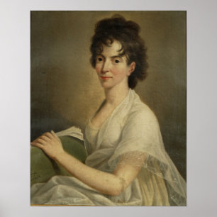 Portrait des Witwen Constanze Mozart, 1802 Poster