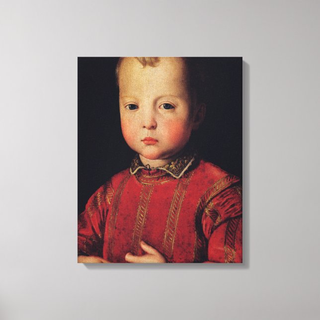 Portrait Don Garcia Leinwanddruck (Vorderseite)