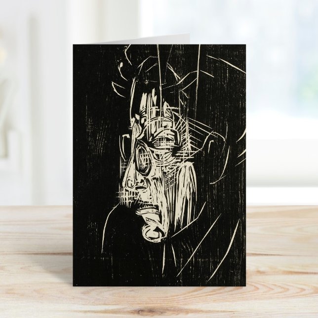 Portrait Edmund Schaeffer | Albert Müller Karte (Von Creator hochgeladen)