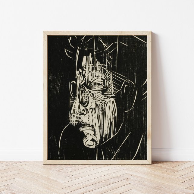 Portrait Edmund Schaeffer | Albert Müller Poster (Von Creator hochgeladen)