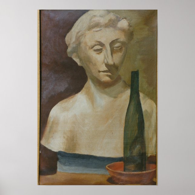 Portrait einer Dame aus dem Altertum 1990 Poster (Vorne)