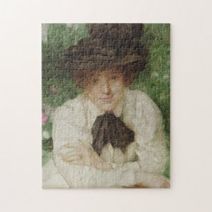 Portrait einer Edwardian Lady (Vintage Kunst) Puzzle