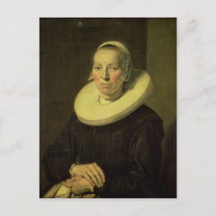 Portrait einer Frau, 1644 Postkarte