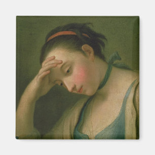 Portrait einer Frau 2 Magnet