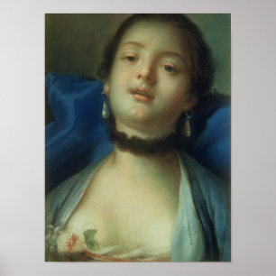 Portrait einer Frau 2 Poster