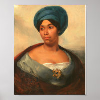 PORTRAIT EINER FRAU IN EINER BLAUEN TÜRBAN VON DEL