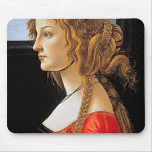 Portrait einer Frau, Sandro Botticelli Mousepad