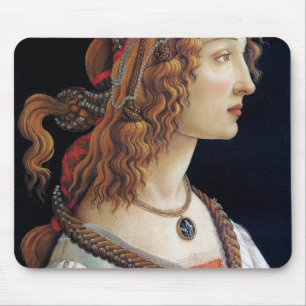 Portrait einer Frau, Sandro Botticelli Mousepad