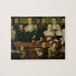 Portrait einer großen Familie Puzzle