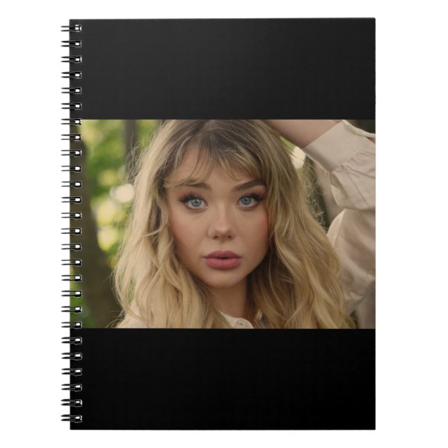 Portrait einer jungen Frau Notizblock (Vorderseite)