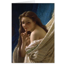 Portrait einer jungen Frau von Pierre Auguste Cot