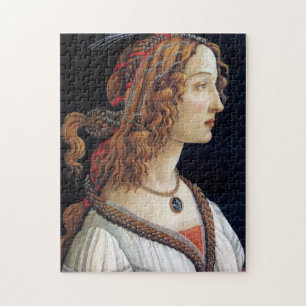 Portrait einer Lady, Sandro Botticelli Puzzle