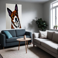 Portrait einer niedlichen australischen Kelpie | A