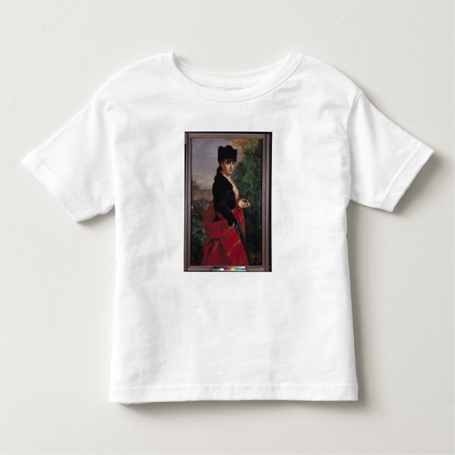 Portrait einer spanischen Frau Kleinkind T-shirt (Vorderseite)