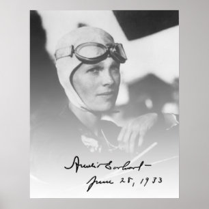 PORTRAIT eines AVIATRIX Poster