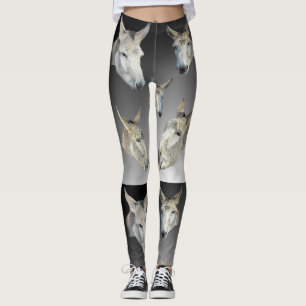 Portrait eines Esels, Leggings