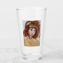 Portrait eines jungen Mädchens (von Berthe Morisot Glas