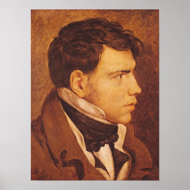 Portrait eines jungen Mannes 2 Poster (Vorne)