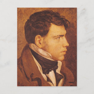 Portrait eines jungen Mannes 2 Postkarte