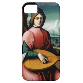 Portrait eines jungen Mannes mit einer Lute Case-Mate iPhone Hülle