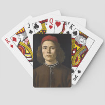 Portrait eines jungen Mannes (von Sandro Botticell