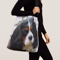 Portrait eines Königs Charles Cavalier Spaniel