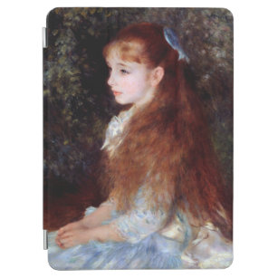 Portrait eines Mädchens mit blauem Band, Renoir iPad Air Hülle