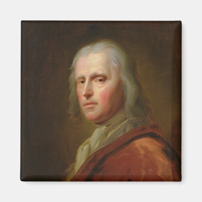 Portrait eines Mannes 3 Magnet (Vorne)