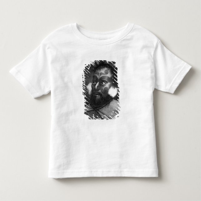 Portrait eines Mannes aus Neuseeland Kleinkind T-shirt (Vorderseite)