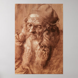 Portrait eines Mannes, dreiundneunzig Jahre alt, 1 Poster