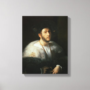 Portrait eines Mannes, möglicherweise Cesare Borgi Leinwanddruck