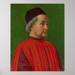 Portrait eines Mannes Poster