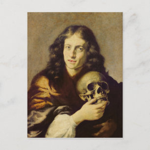 Portrait eines Mannes Postkarte